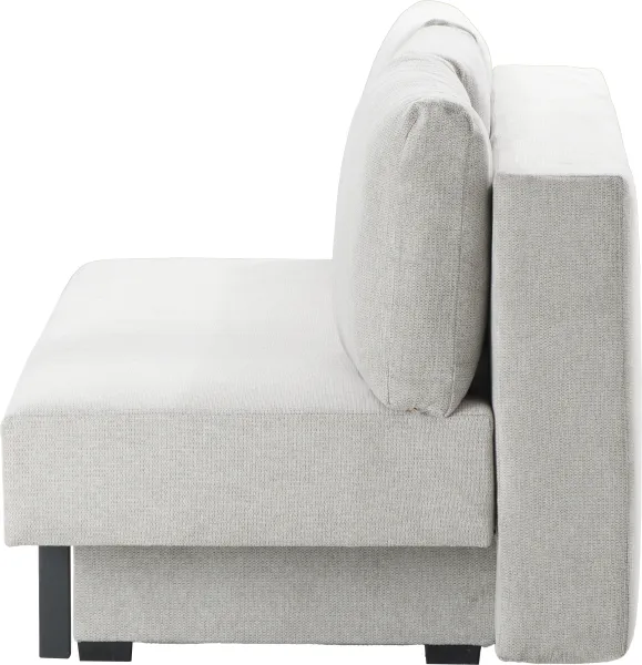 Sofa Afrodyta 2 (rojal jasny szary) 