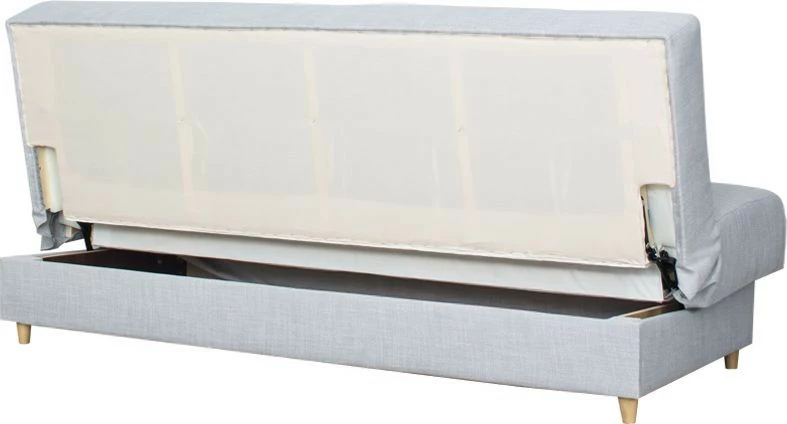 Wersalka Kortina (naturis szary)