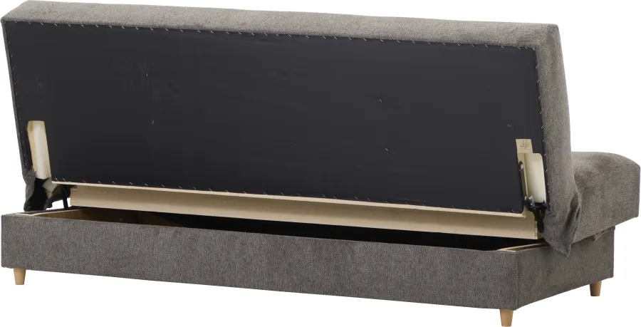 Wersalka Kortina (rojal grafit)