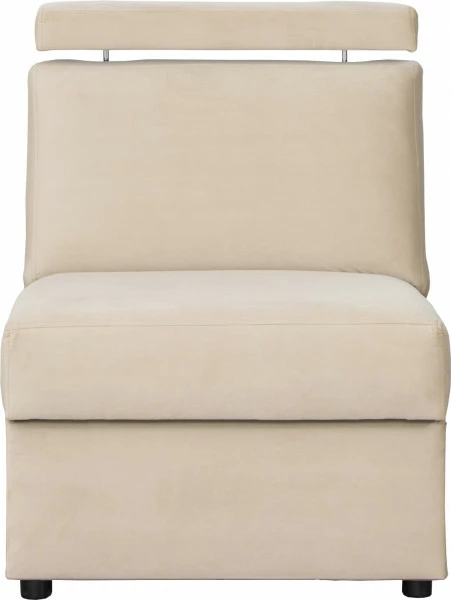 Siedzisko 1-osobowe Lazur  (plusz beż) 