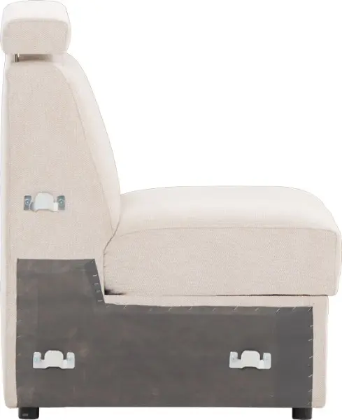 Siedzisko 1-osobowe Lazur (rojal beż)