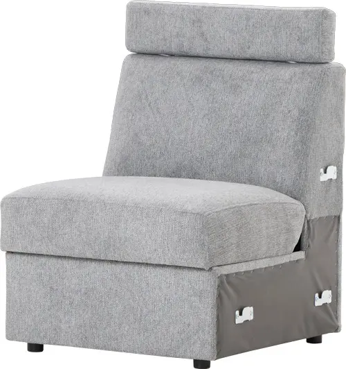 Siedzisko 1-osobowe Lazur (rojal szary)