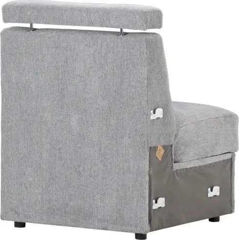 Siedzisko 1-osobowe Lazur (rojal szary)