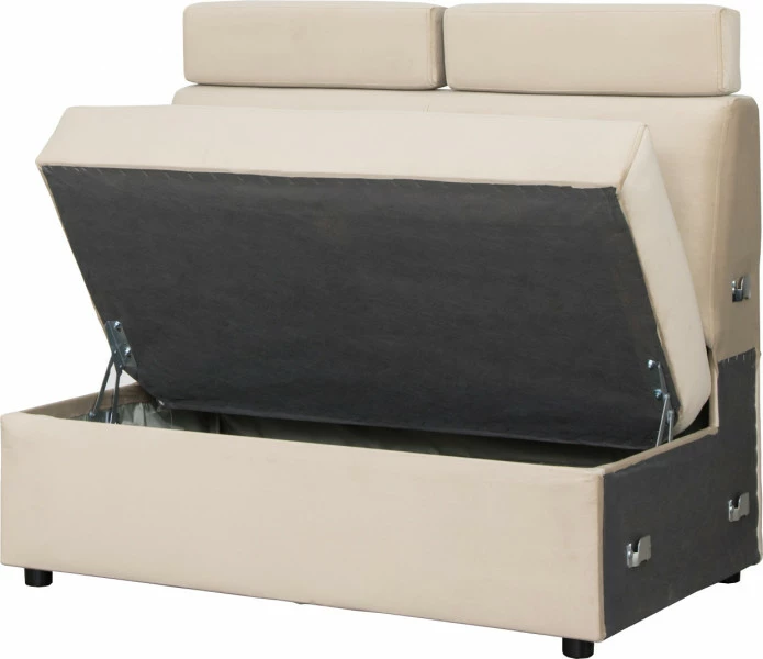 Siedzisko 2-osobowe Lazur (plusz beż) 