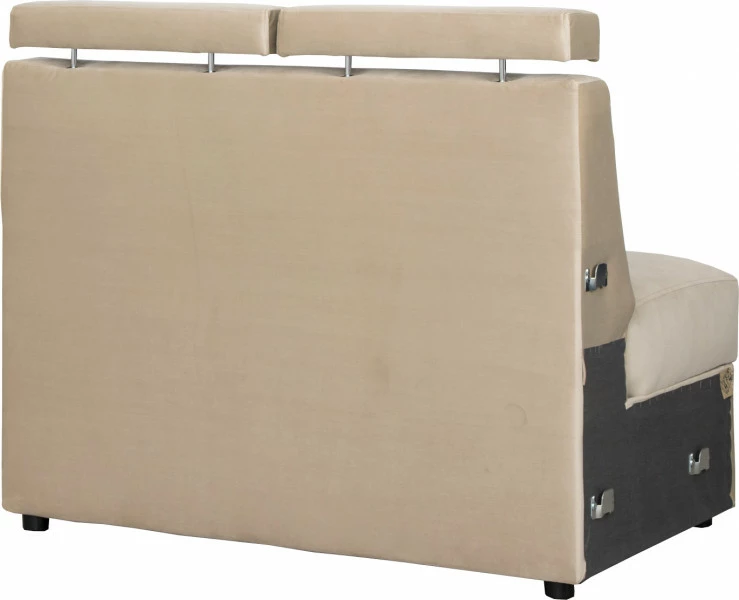 Siedzisko 2-osobowe Lazur (plusz beż) 