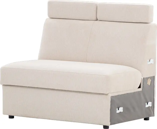 Siedzisko 2-osobowe Lazur (rojal beż)