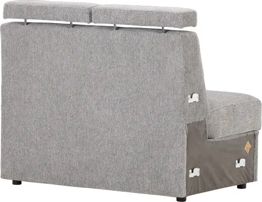 Siedzisko 2-osobowe Lazur (rojal szary)