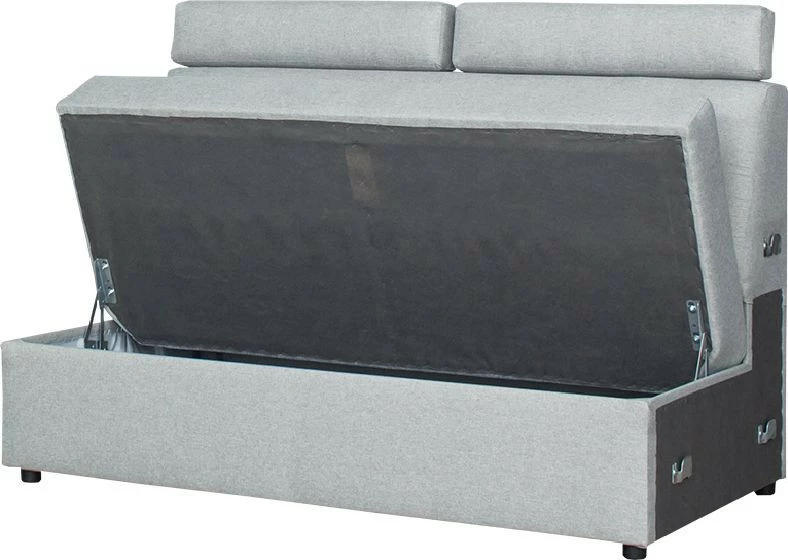 Siedzisko 3-osobowe Lazur (elegantis jasny szary)