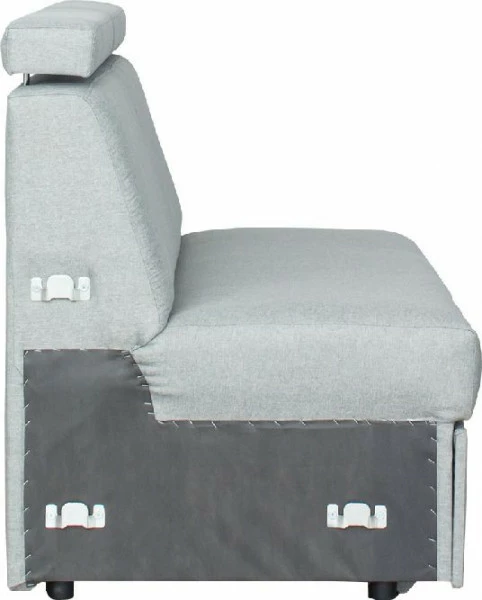 Siedzisko 3-osobowe Lazur (elegantis jasny szary)