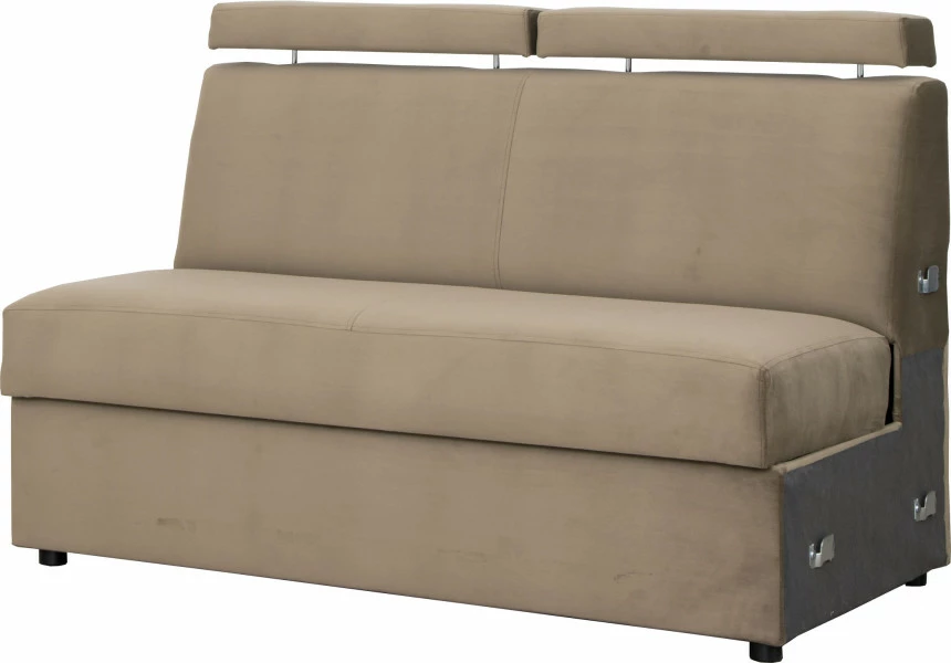 Siedzisko 3-osobowe Lazur (plusz brąz)