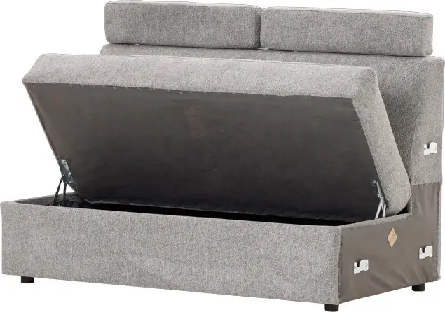 Siedzisko 3-osobowe Lazur (rojal szary)