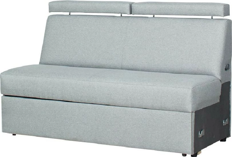 Siedzisko 3-osobowe rozkładane Lazur (elegantis jasny szary) 