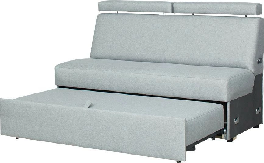 Siedzisko 3-osobowe rozkładane Lazur (elegantis jasny szary) 