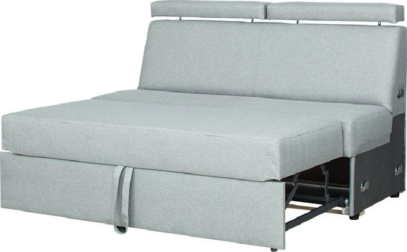 Siedzisko 3-osobowe rozkładane Lazur (elegantis jasny szary)