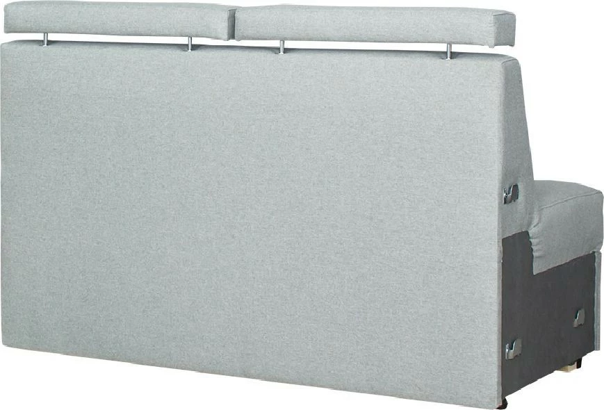 Siedzisko 3-osobowe rozkładane Lazur (elegantis jasny szary)