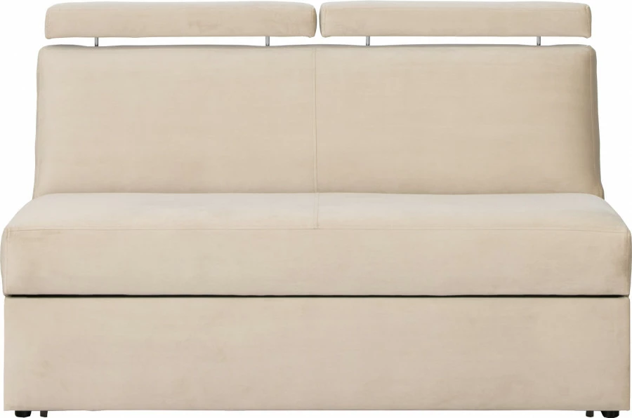 Siedzisko 3-osobowe rozkładane Lazur (plusz beż)