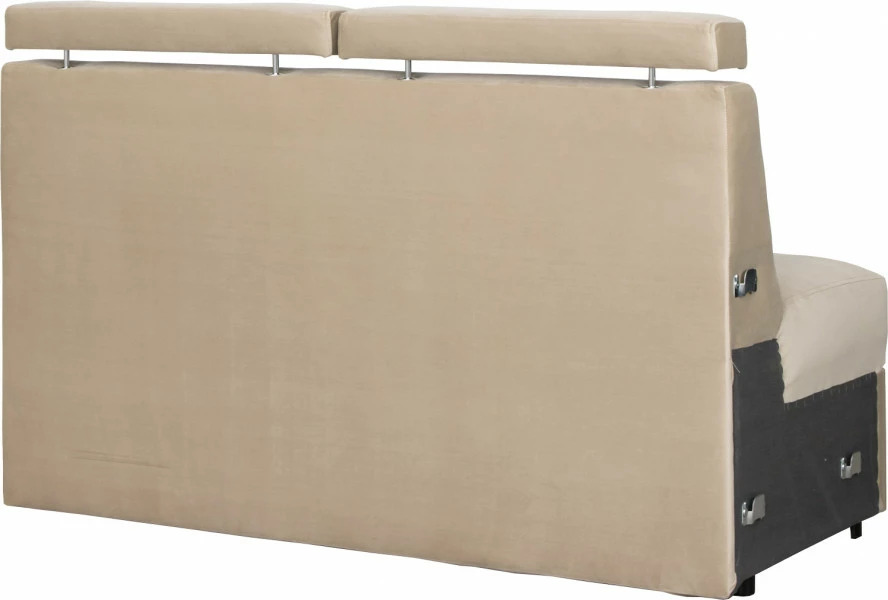 Siedzisko 3-osobowe rozkładane Lazur (plusz beż) 