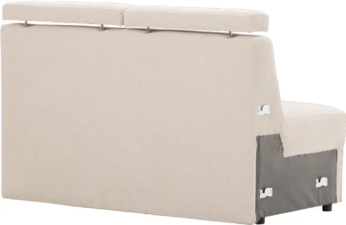 Siedzisko 3-osobowe rozkładane Lazur (rojal beż)