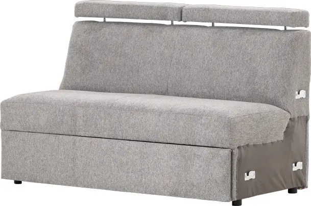 Siedzisko 3-osobowe rozkładane Lazur (rojal szary)