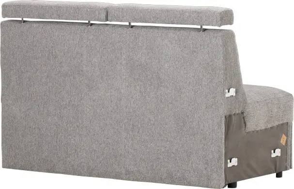 Siedzisko 3-osobowe rozkładane Lazur (rojal szary)