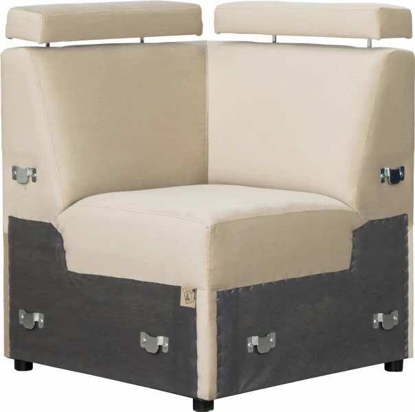 Siedzisko narożne Lazur (plusz beż) 