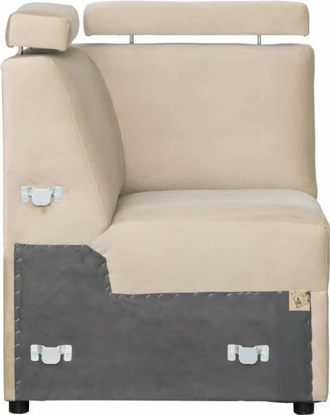 Siedzisko narożne Lazur (plusz beż) 