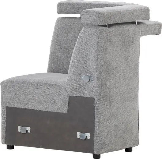 Siedzisko narożne Lazur (rojal szary)