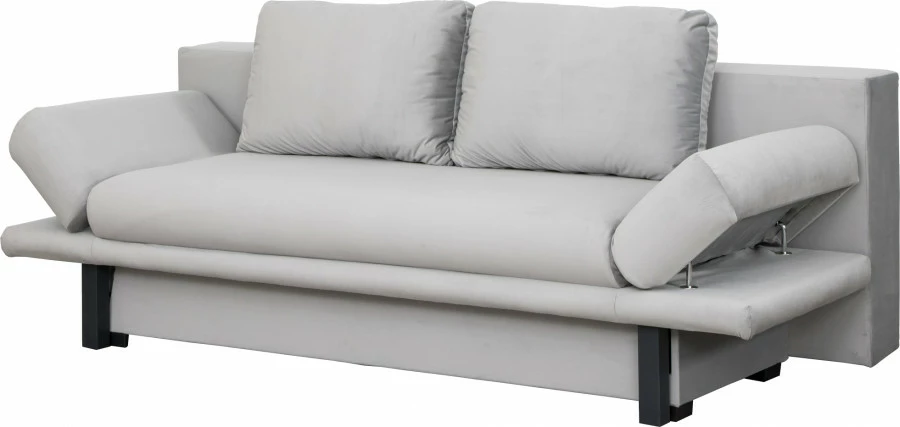 Sofa Magrina (plusz srebrzysty) 