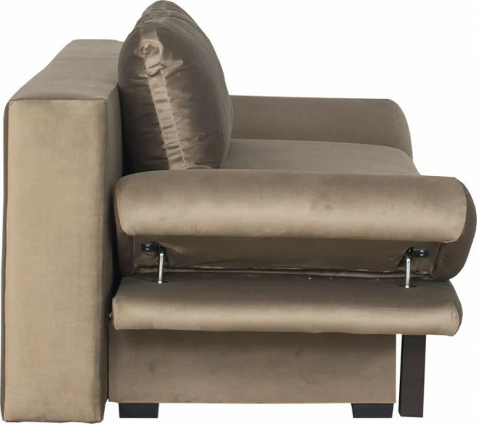 Sofa Magrina (plusz brąz) 