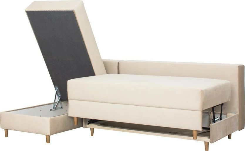 Narożnik Madryt (plusz beż)