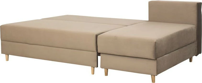 Narożnik Madryt (plusz brąz) 