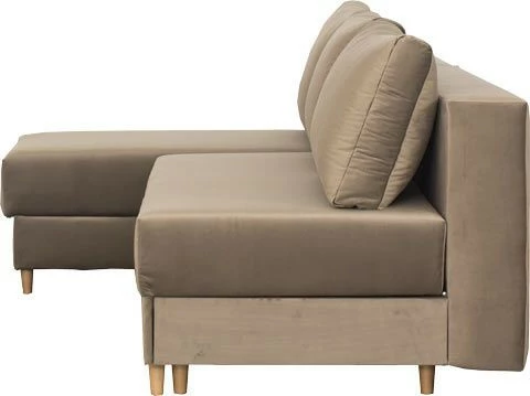 Narożnik Madryt (plusz brąz)