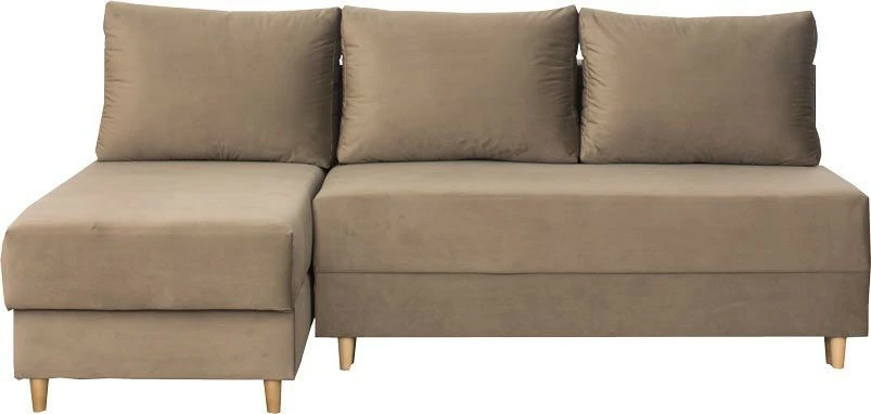 Narożnik Madryt (plusz brąz) 