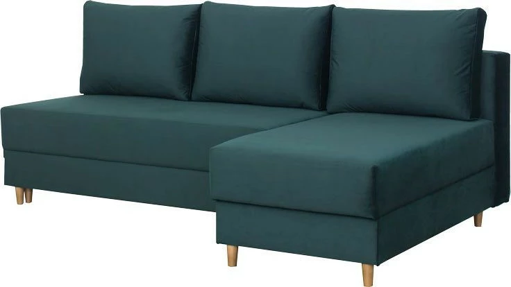 Narożnik Madryt (plusz zieleń)