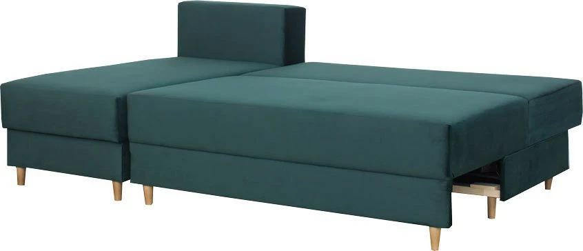 Narożnik Madryt (plusz zieleń)