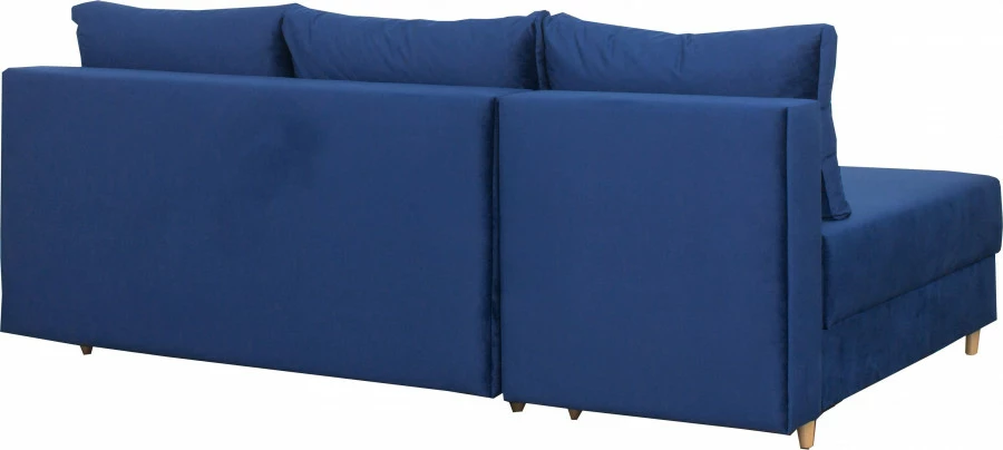 Narożnik Madryt (plusz granat)