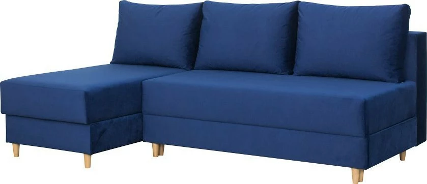 Narożnik Madryt (plusz granat)