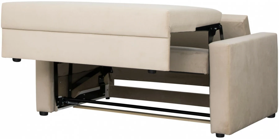 Sofa rozkładana Milano (plusz beż)