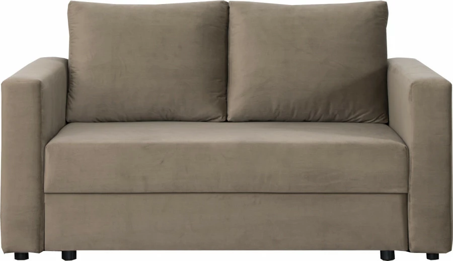 Sofa rozkładana Milano (plusz brąz)