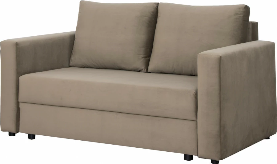 Sofa rozkładana Milano (plusz brąz)