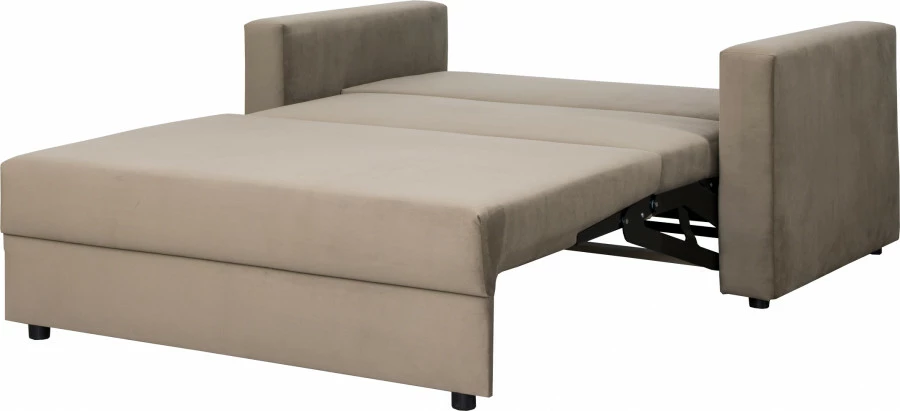 Sofa rozkładana Milano (plusz brąz) 