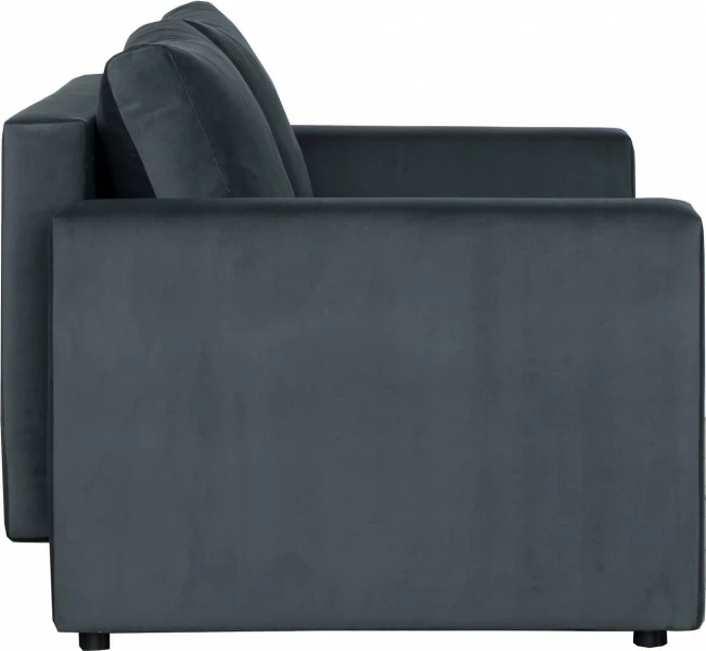 Sofa rozkładana Milano (plusz grafit) 