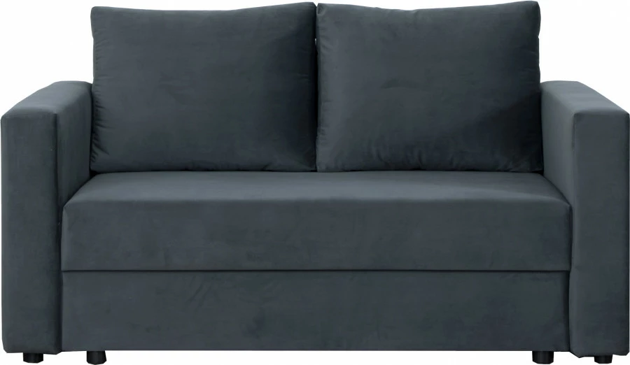 Sofa rozkładana Milano (plusz grafit) 