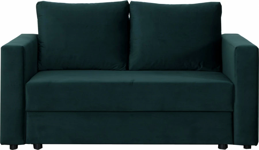 Sofa rozkładana Milano (plusz zieleń)