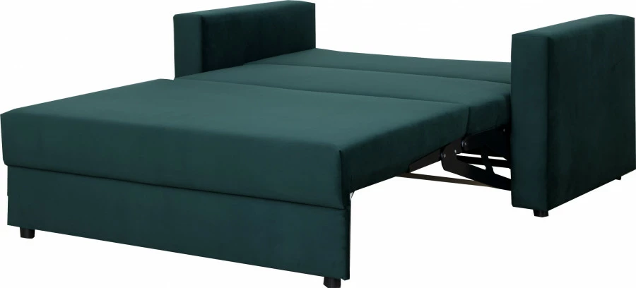 Sofa rozkładana Milano (plusz zieleń)