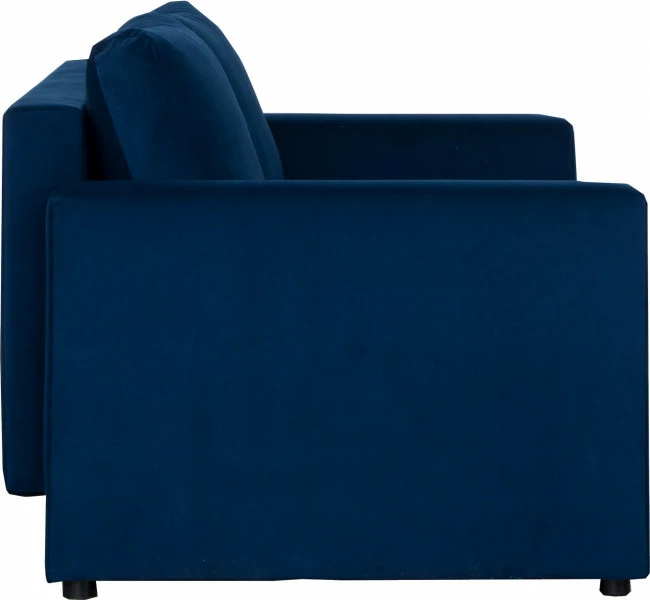 Sofa rozkładana Milano (plusz granat) 
