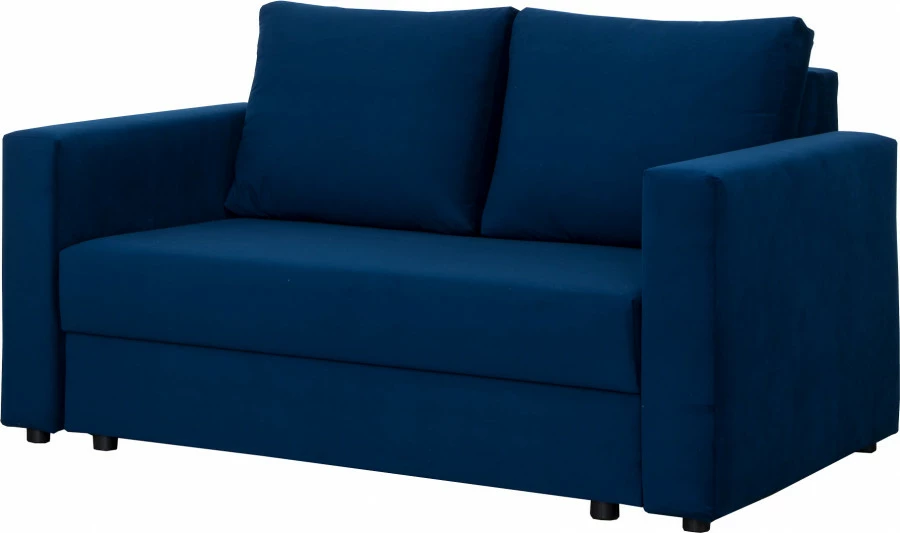 Sofa rozkładana Milano (plusz granat)