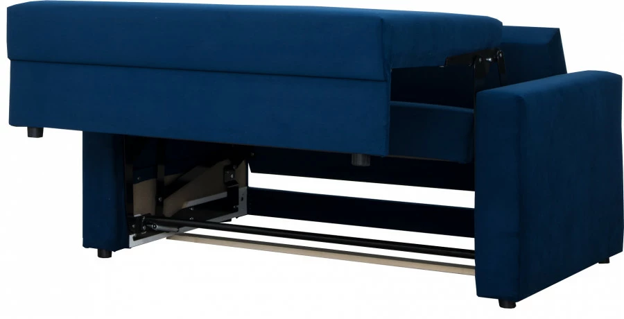 Sofa rozkładana Milano (plusz granat)