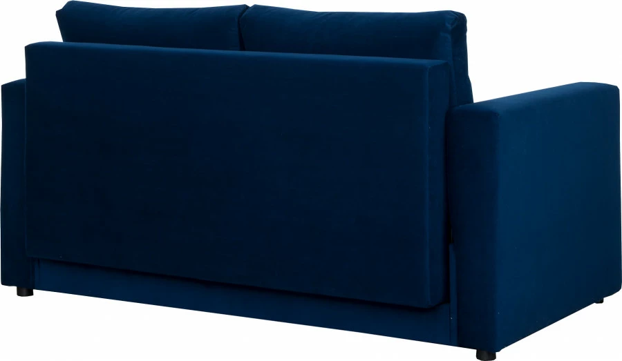 Sofa rozkładana Milano (plusz granat) 