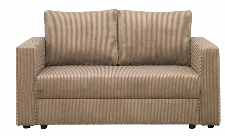 Sofa rozkładana Milano (sztruks brąz) 
